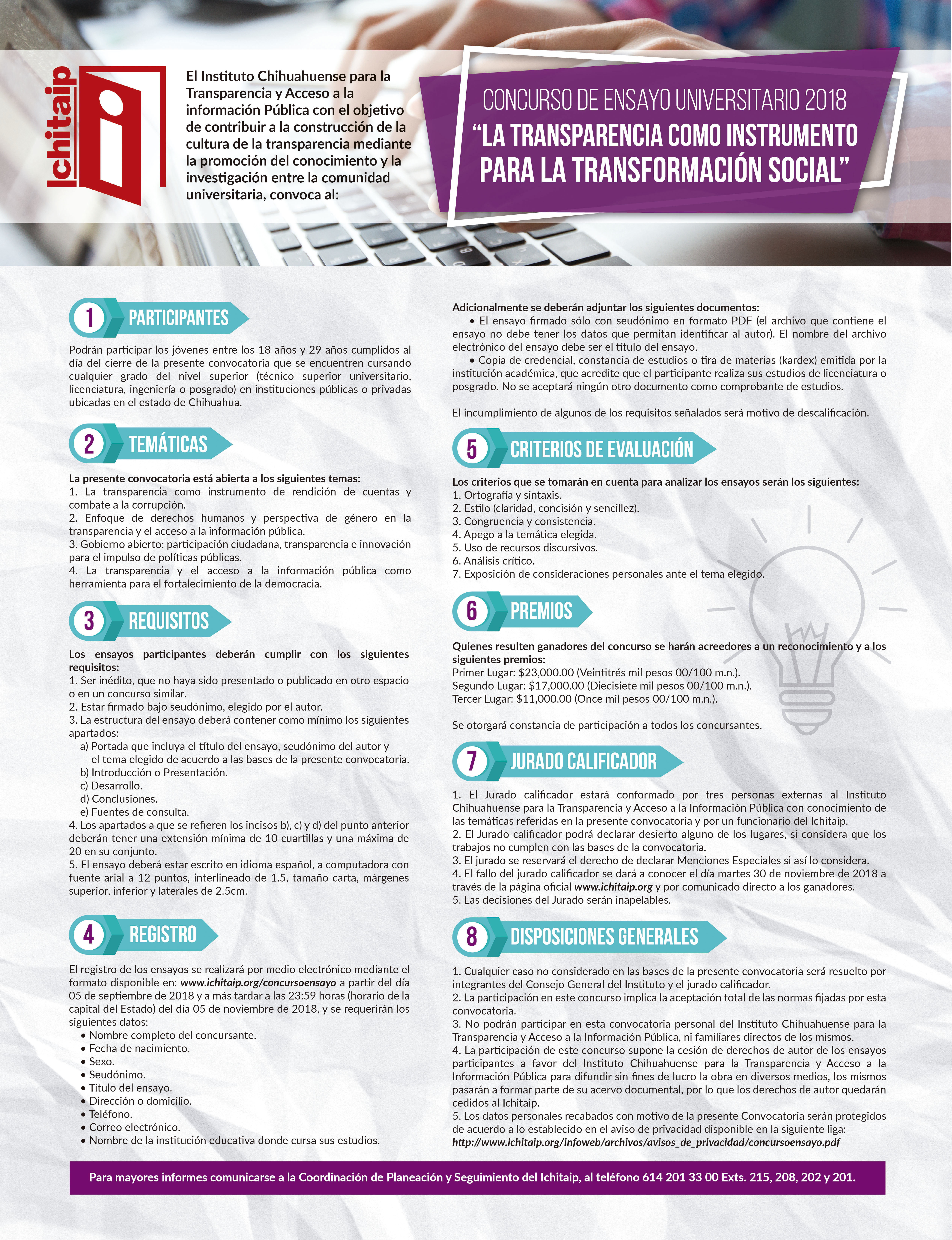 1° CONCURSO DE ENSAYO UNIVERSITARIO 2018