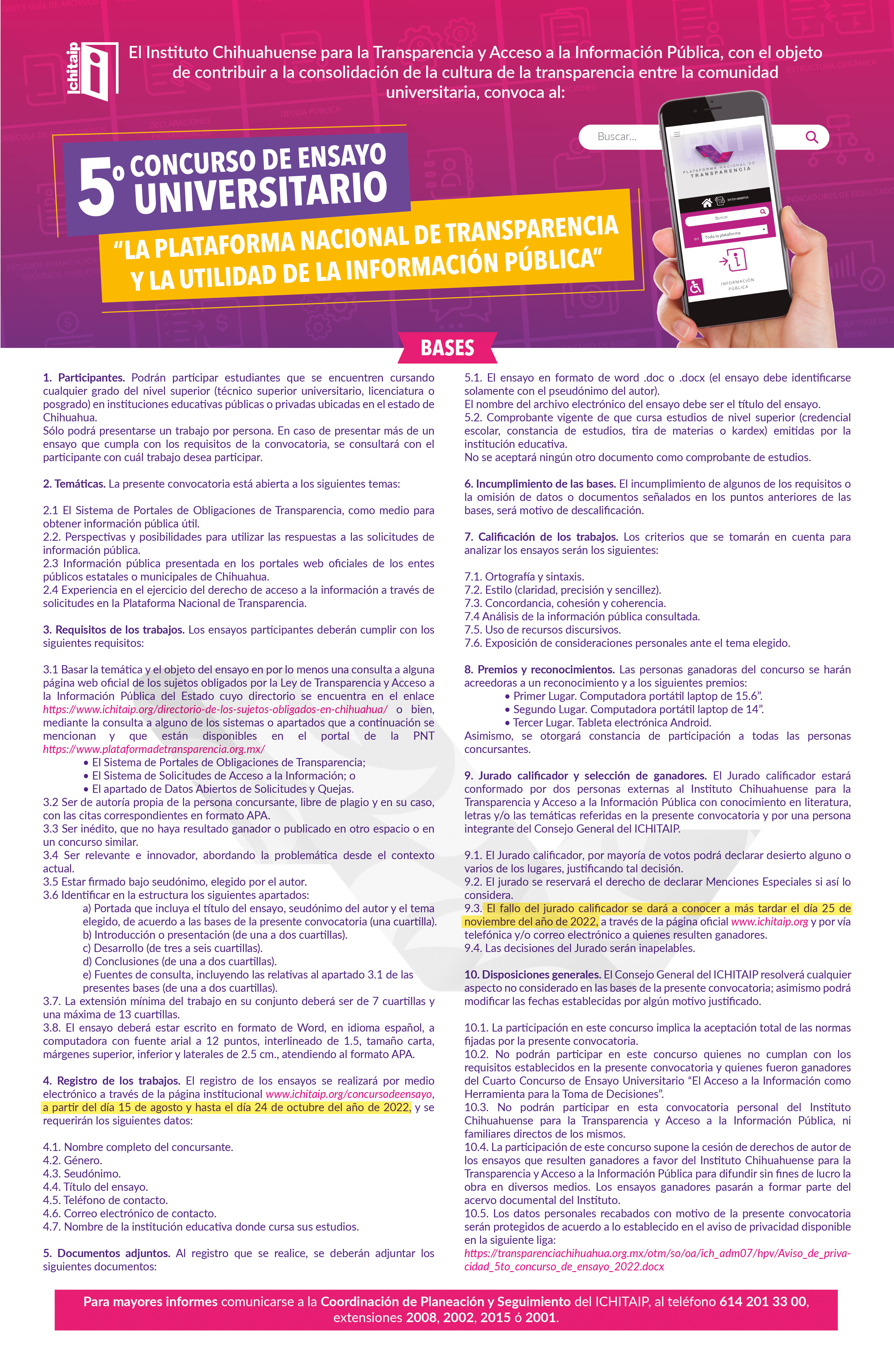 5° CONCURSO DE ENSAYO UNIVERSITARIO 2022