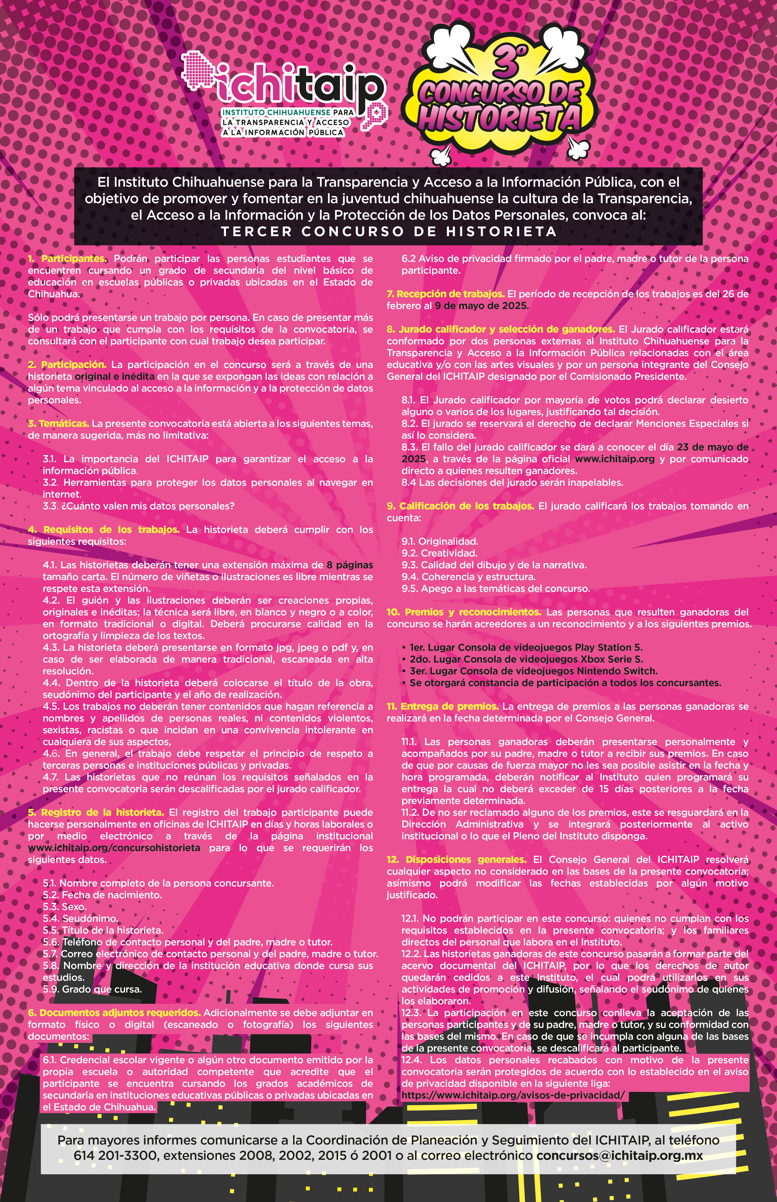 TERCER CONCURSO DE HISTORIETA 2025