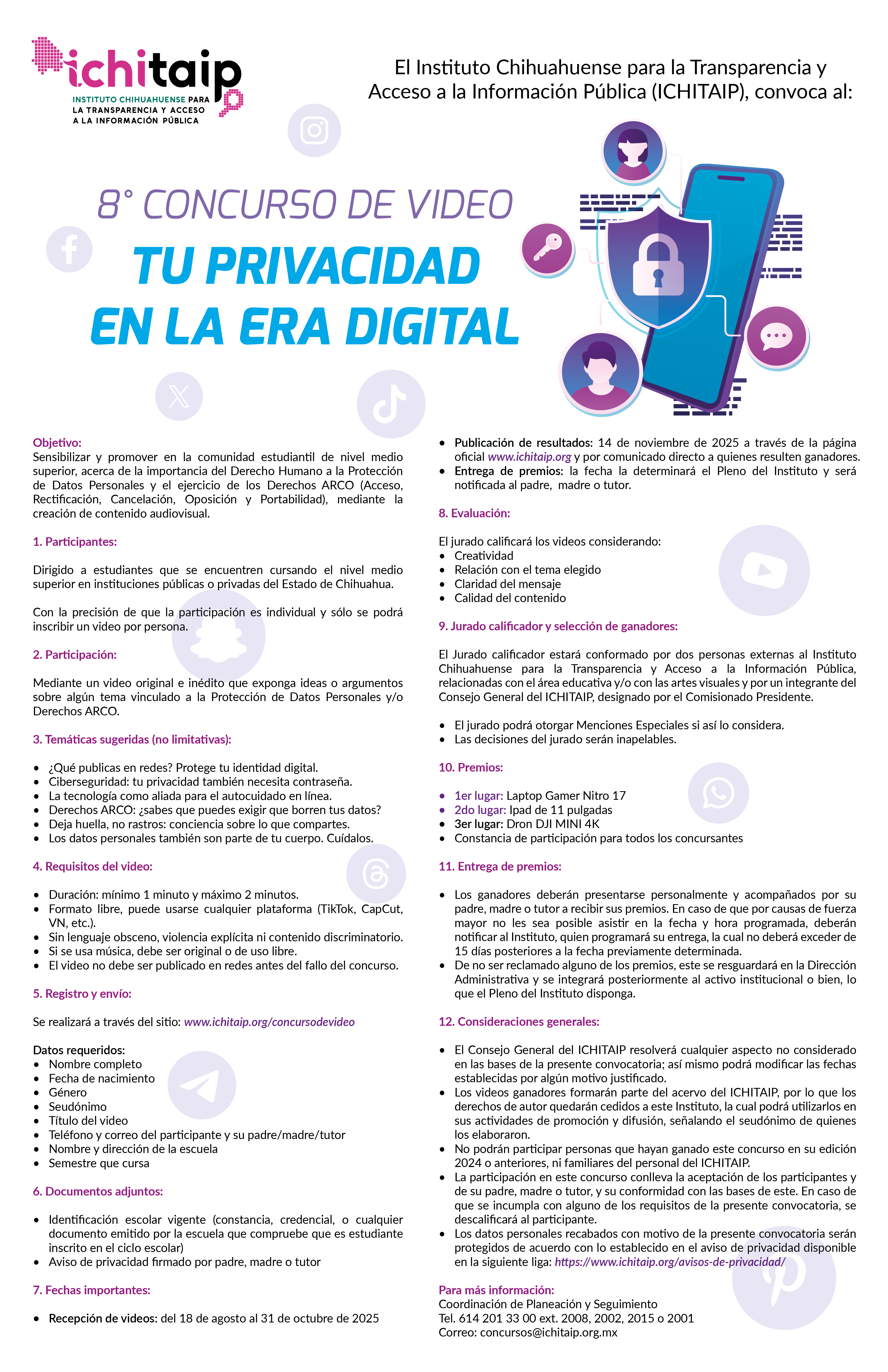 8° CONCURSO DE VIDEO 2025